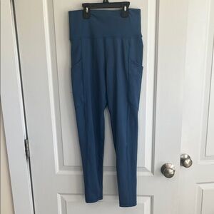 American Eagle Outfitters High-Waisted Blue Leggings